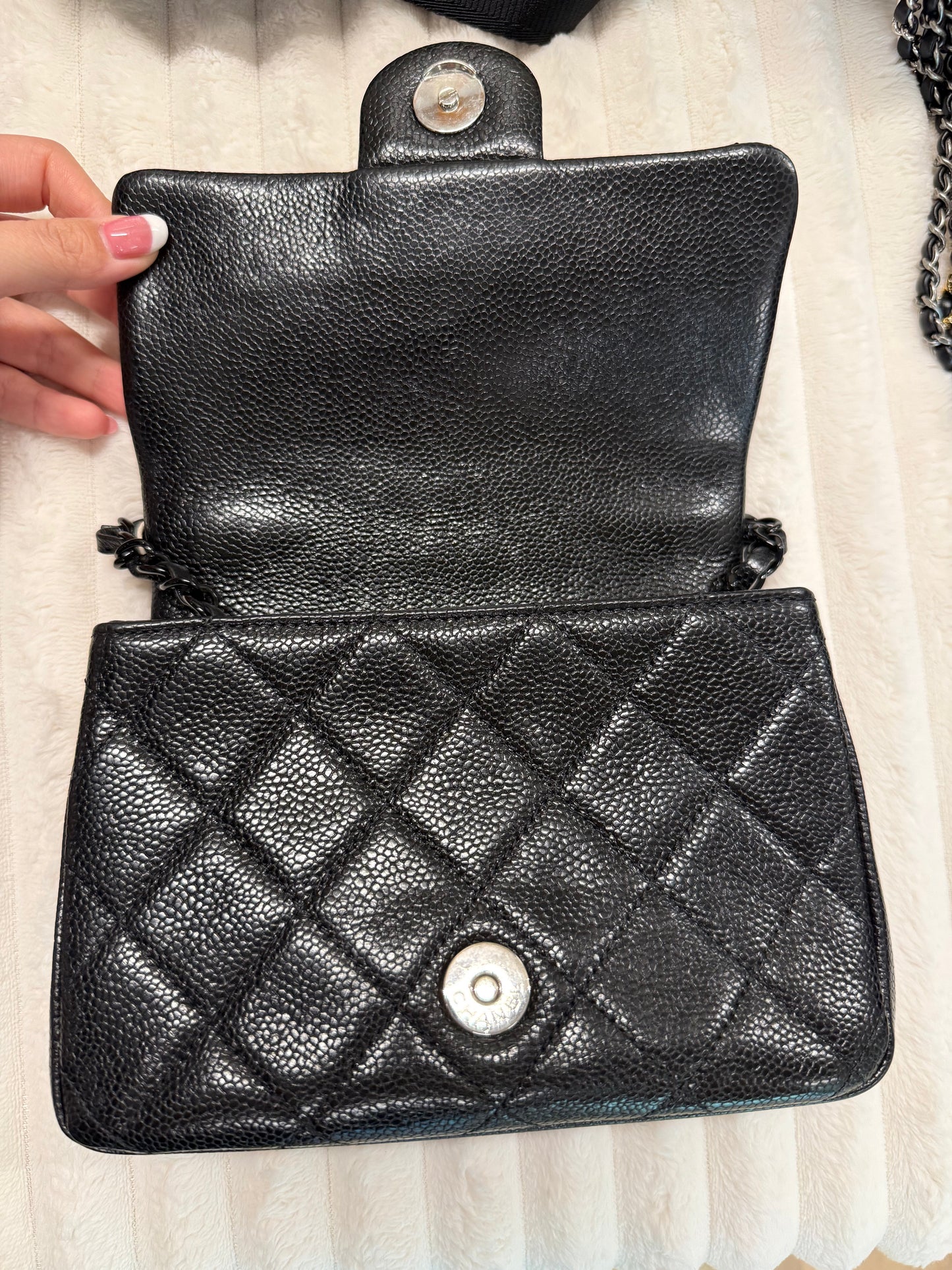 Chanel Caviar Quilted My Everything Small Flap Black