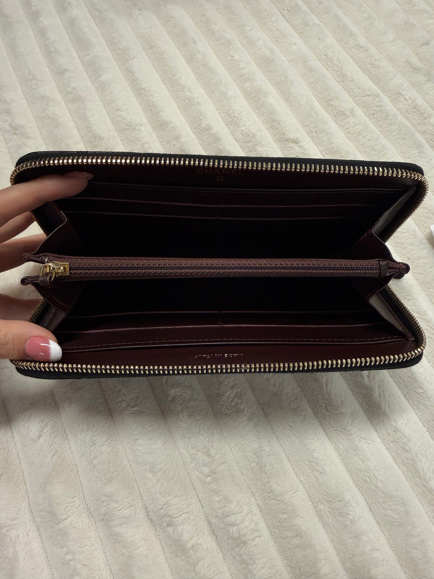 Chanel Caviar Quilted Wallet on Chain