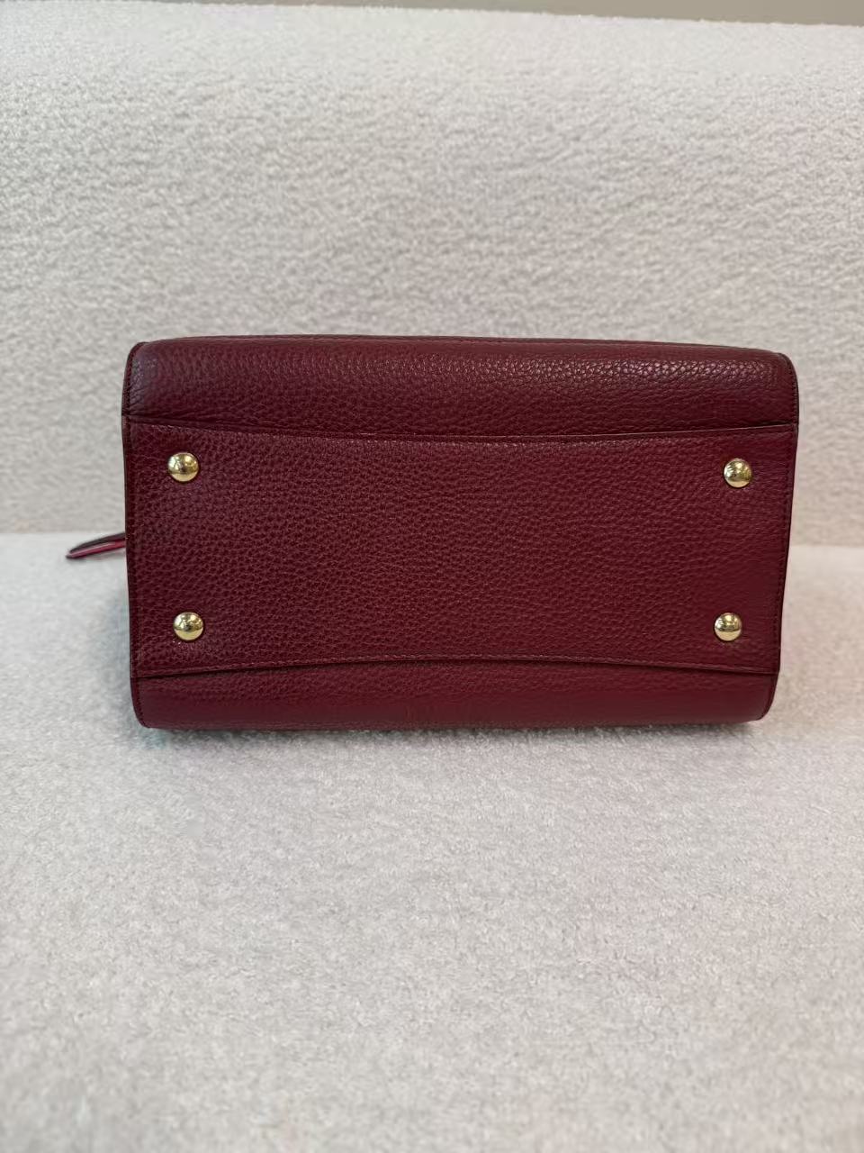CHRISTIAN DIOR J'ADIOR FLAP BAG STUDDED EMBOSSED LEATHER MEDIUM