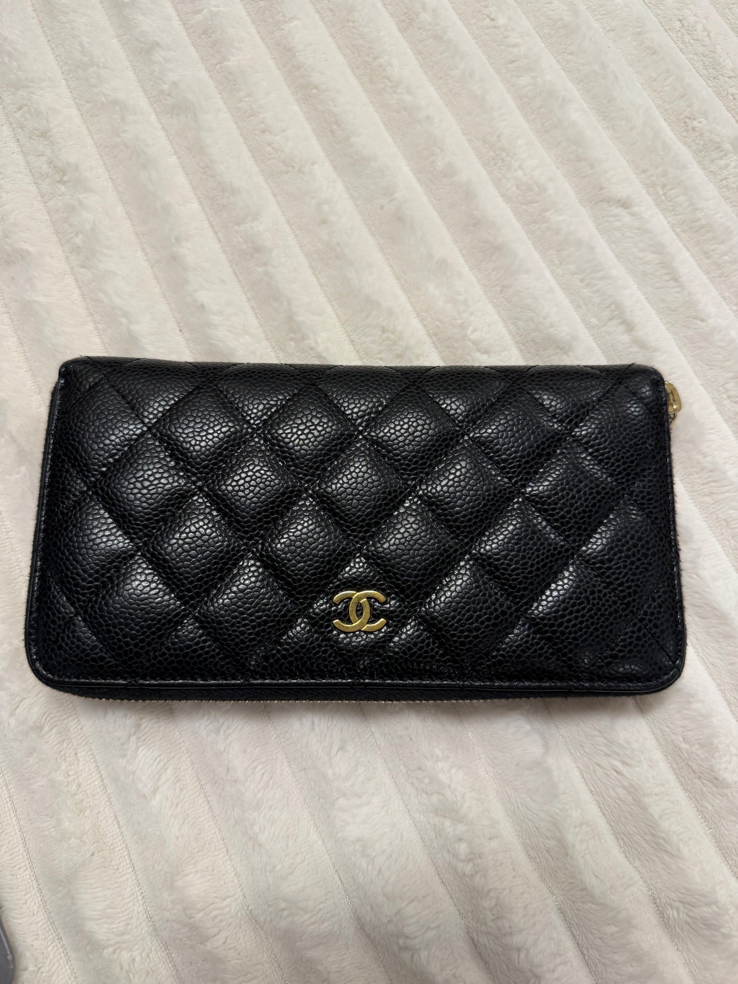 Chanel Caviar Quilted Wallet on Chain