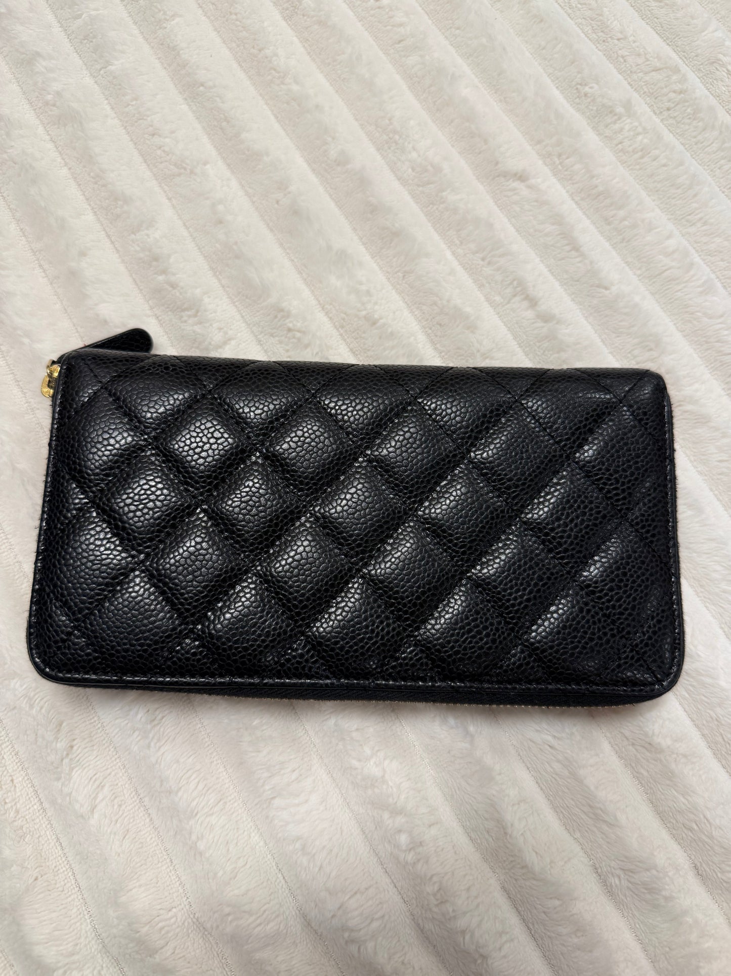 Chanel Caviar Quilted Wallet on Chain